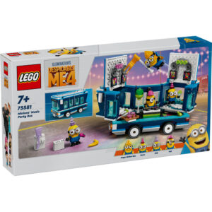 LEGO Despicable Me 4 Minions’ Music Party Bus 75581
