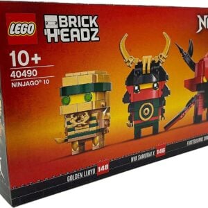 LEGO Ninjago 10th Anniversary Brickheadz Set 40490