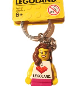 LEGO I Love LEGOLAND Girl keyring / keychain 851330