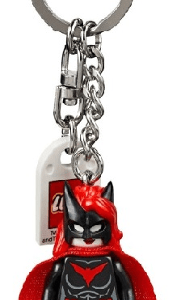 LEGO DC Super Heroes Batwoman Minifigure keyring / keychain 853953
