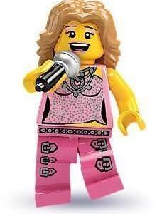 LEGO Minifigures Series 2 Pop Star 8684