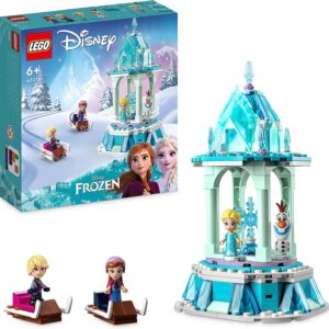 LEGO Disney Princess Anna and Elsa's Magical Merry-Go-Round Set 43218