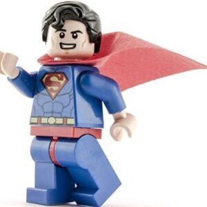LEGO DC Super Heroes Smiling SUPERMAN Minifigure from 10724