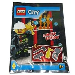 LEGO City Fireman Promo Foil Pack Set 951704