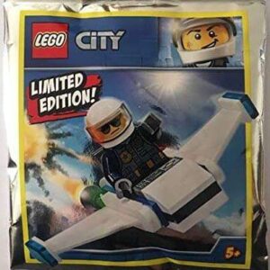 LEGO City Police Officer and Jet Minifigure Foil Pack Set 951901 (Bagged)