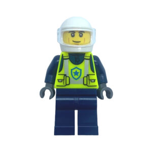 LEGO City Police Officer in Safety Vest Minifigure from 60415
