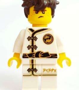 LEGO Ninjago Jay White Wu-Cru Training Gi Minifigure (Bagged)
