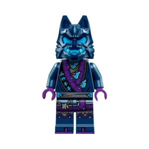 LEGO Ninjago Wolf Mask Warrior Minifigure from 71808