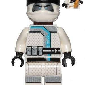 LEGO Ninjago Zane Minifigure with Clip and Harpoon (Bagged)