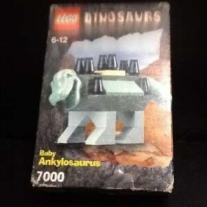LEGO baby dinosaur Ankylosaurus 7000 (japan import)