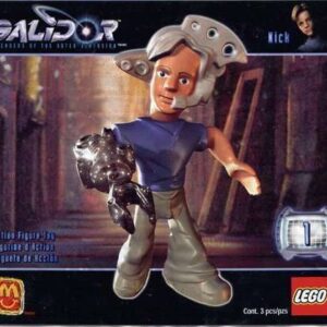 LEGO 4040 Galidor #1 Nick -- Mini Action Figure McDonalds 2002