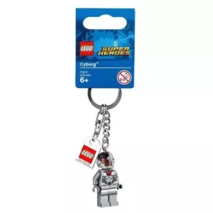 LEGO Super Heroes Cyborg Minifigure keyring / keychain / keyring / keychain 853772