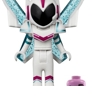 The LEGO Movie 2 Sweet Mayhem LEGO Minifigure (Crooked Smile + Wings) from 70842