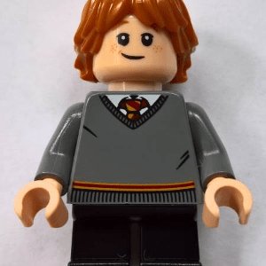 LEGO Harry Potter Ron Weasley Gryffindor Minifigure from 75954