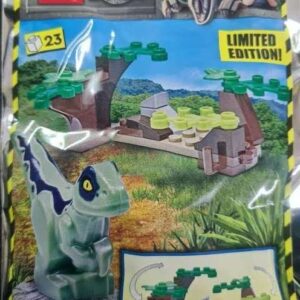 LEGO Jurassic World Velociraptor in Hiding Foil Pack Set 122217