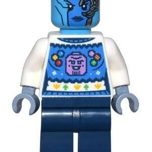 LEGO Marvel Guardians of the Galaxy Holiday Sweater Nebula Minifigure from 76231