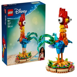 LEGO Disney Moana 2 Heihei Buildable Animal Model Kit 43272