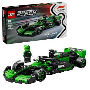 LEGO Speed Champions KICK Sauber F1 Team C44 Race Car Toy Vehicle 77247
