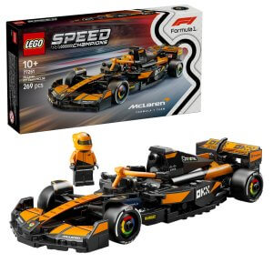 LEGO Speed Champions McLaren F1 Team MCL38 Race Car Vehicle Set 77251