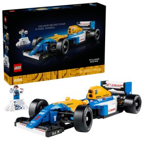 LEGO Icons Williams Racing FW14B & Nigel Mansell Home Office Desk Decor 10353