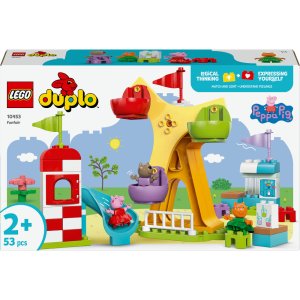 LEGO DUPLO Peppa Pig Funfair Pretend-Play Amusement Park Toddler Toy 10453