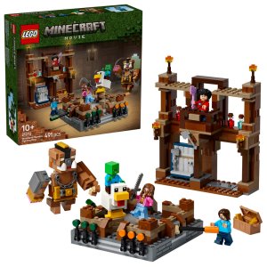 LEGO Minecraft Woodland Mansion Fighting Ring Gamer Toy with Mob Figures 21272