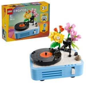 LEGO Creator 3in1 Record Player with Flowers Music Set 31172