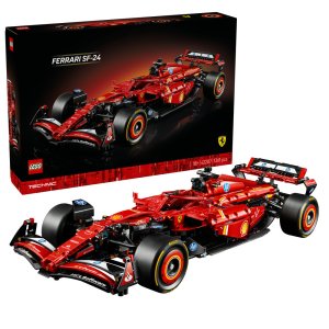 LEGO Technic Ferrari SF-24 F1 Car Model Kit for Adults 42207