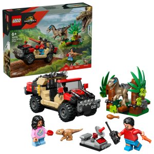 LEGO Jurassic World Raptor Off-Road Escape Toy 76972