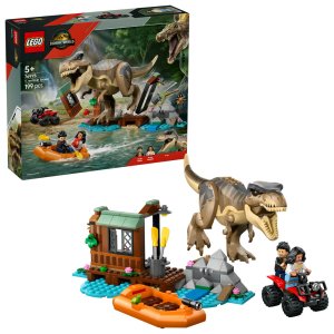 LEGO Jurassic World T. rex River Escape Toy 76975