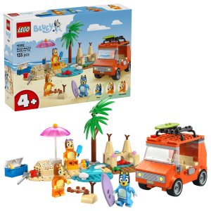 LEGO Bluey: Bluey’s Beach & Family Car Trip 11202