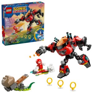 LEGO Sonic the Hedgehog Knuckles vs. Dr. Eggman Egg Crusher Mech 77005