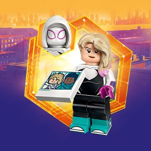 LEGO Spider-man Across the Spiderverse Minifigures Series 71050 Spider Gwen #4