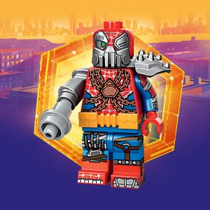 LEGO Spider-man Across the Spiderverse Minifigures Series 71050 Cyborg Spider-woman #7