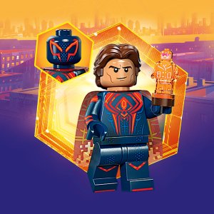 LEGO Spider-man Across the Spiderverse Minifigures Series 71050 Spider-man 2099 #5